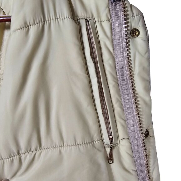 VTG 80s Woolrich Mens Mushroom Gray Thermal Parka L Hooded Pockets Outdoor - Picture 15 of 15